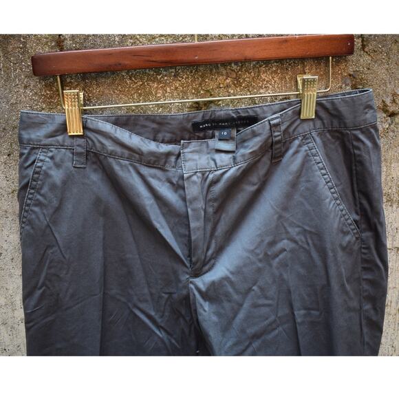 Marc by Marc Jacobs Women’s Gray Chino Pants Size 10 - Picture 2 of 3